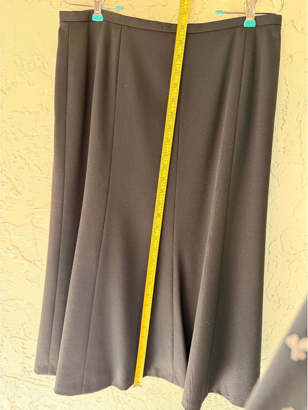 Talbots Women's Black Full Skirt Size 14 Stretch Fabric
